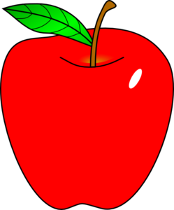 Teacher Apple Clipart Red Apple Md Png