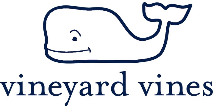 Vineyard Vines Whale Logo Outline For Class Project   Easy To Get Rid