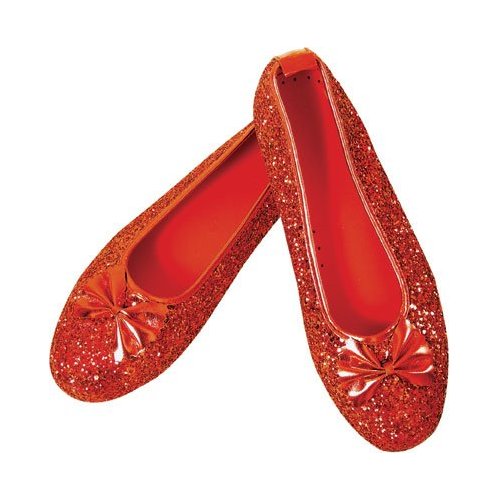 Adult S Dorothy Ruby Red Slippers  Medium 7 8