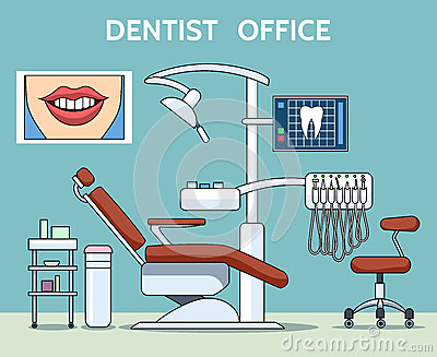 And Treatment Clinic Or Hospital Care Smile Vector Illustration
