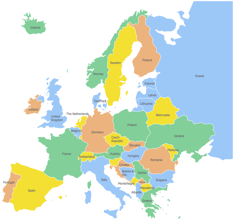 Geo Map   Europe   Norway