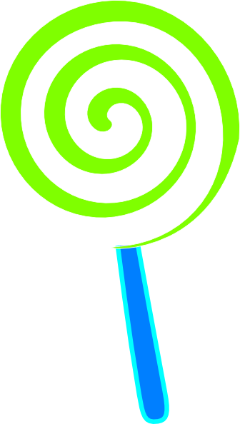 Green Lollipop Clipart Lollipop Clip Art   Vector
