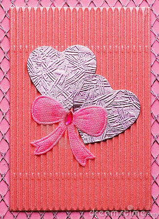 Handmade Valentine Card Stock Photo   Image  3912570