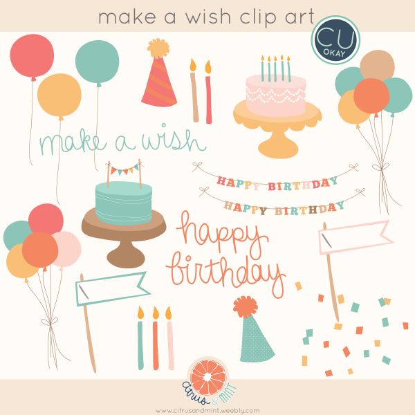 Make A Wish Clipart Make A Wish Birthday Clip Art   Found On Luvly Co
