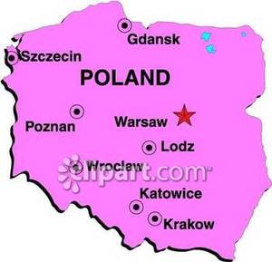 Map Of Poland With Cities