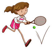 Pink Tennis Ball Stock Vectors Illustrations   Clipart