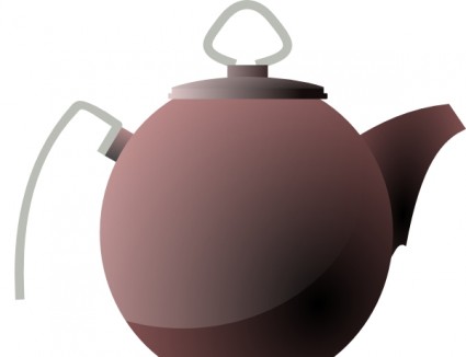Tea Kettle Vector Kettle Or Tea Pot Clip Art