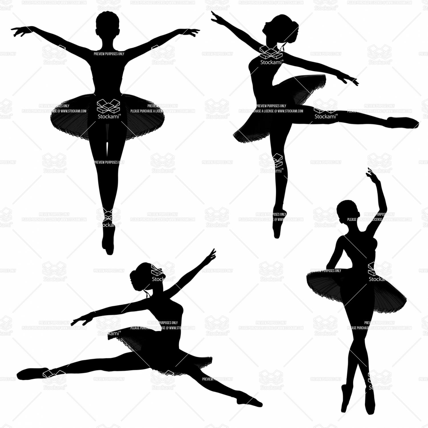 Dancer Silhouette Arabesque Stock Image Ballet Dancer Silhouettes 1