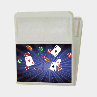 Details About Casino Playing Cards Dice Poker Refrigerator Magnet Clip
