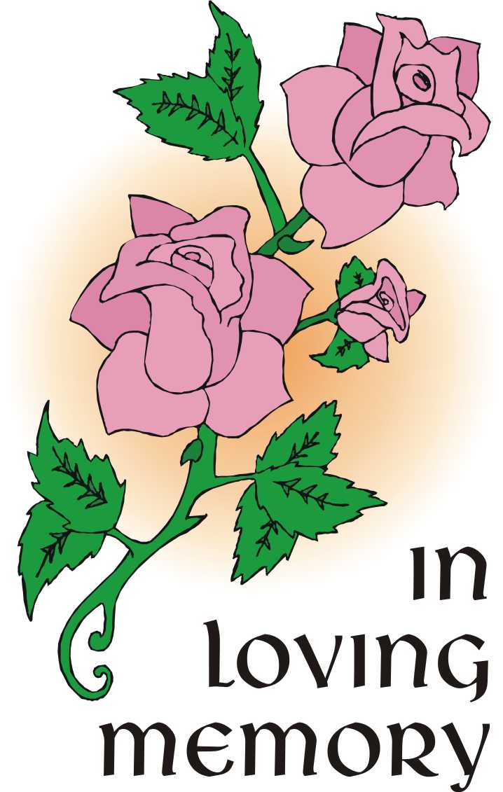 In Loving Memory Candles Clipart