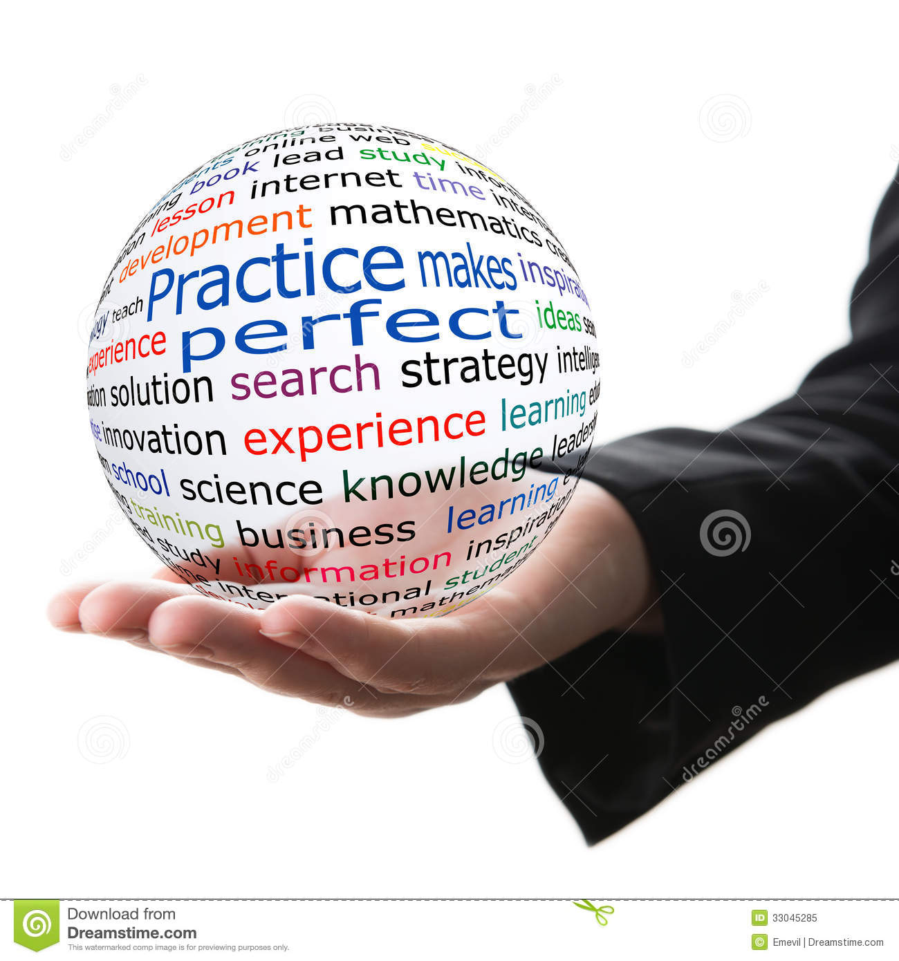Practice Makes Perfect Royalty Free Stock Photo   Image  33045285