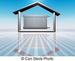 Radiator   Illustration Of House Warming