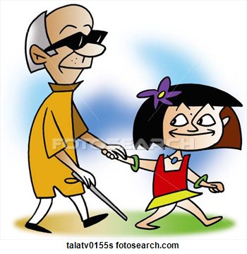 Stock Images Of Blind Man And Girl Talatv0155s   Search Stock    