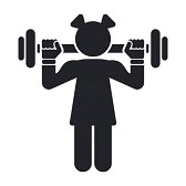 Stock Vectors Royalty Free Weightlifting Clipart And Illustration
