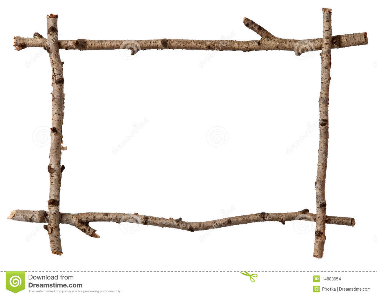 Twig Frame Stock Images   Image  14883654