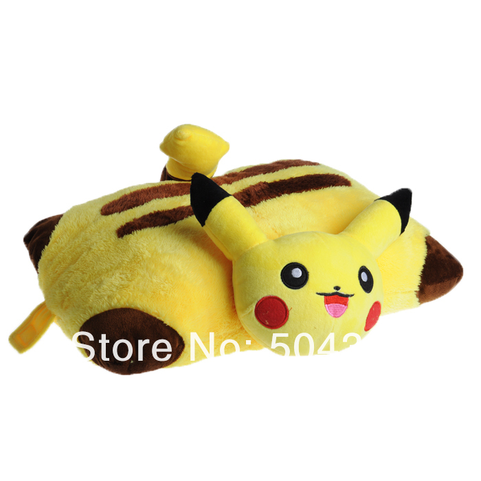 4pieces Fs Pokemon Pikachu Transforming Pillow   Pikachu Pillow Pet