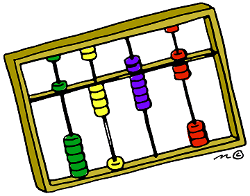 Abacus  In Color    Clip Art Gallery