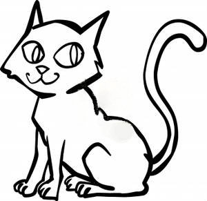 Cat Clip Art Black And White   Clipart Panda   Free Clipart Images