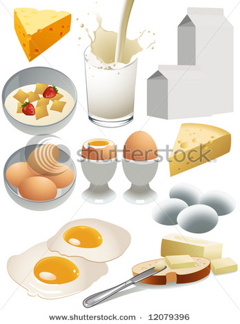 Clipart Dairy Products Dairy Products Ilustration