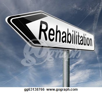 Clipart   Rehabilitation Rehab For Drugs Alcohol Or Sport And Accident    