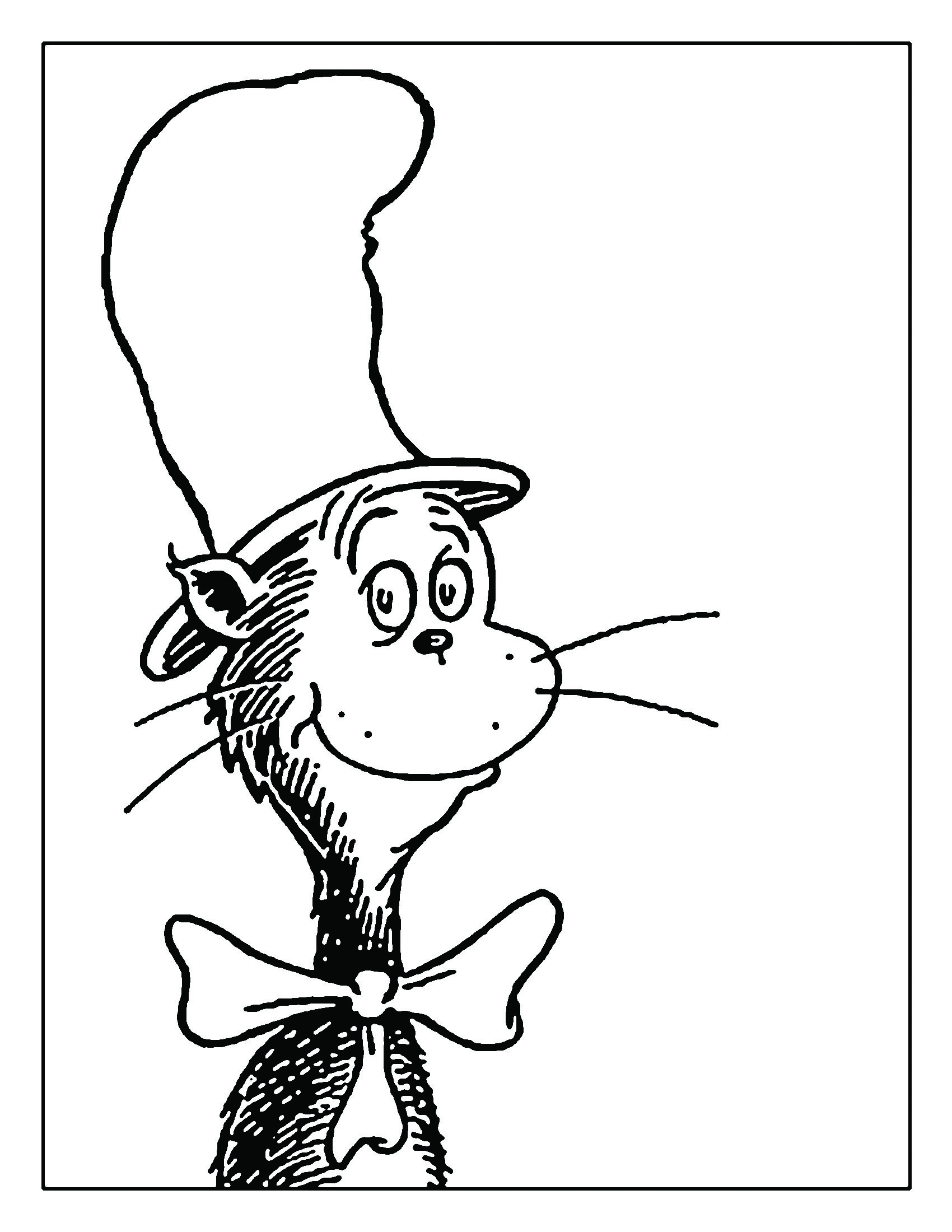 Dr Seuss Black And White   Clipart Panda   Free Clipart Images