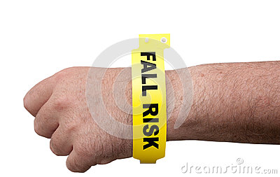 Fall Risk Bracelet Royalty Free Stock Photography   Image  25098767