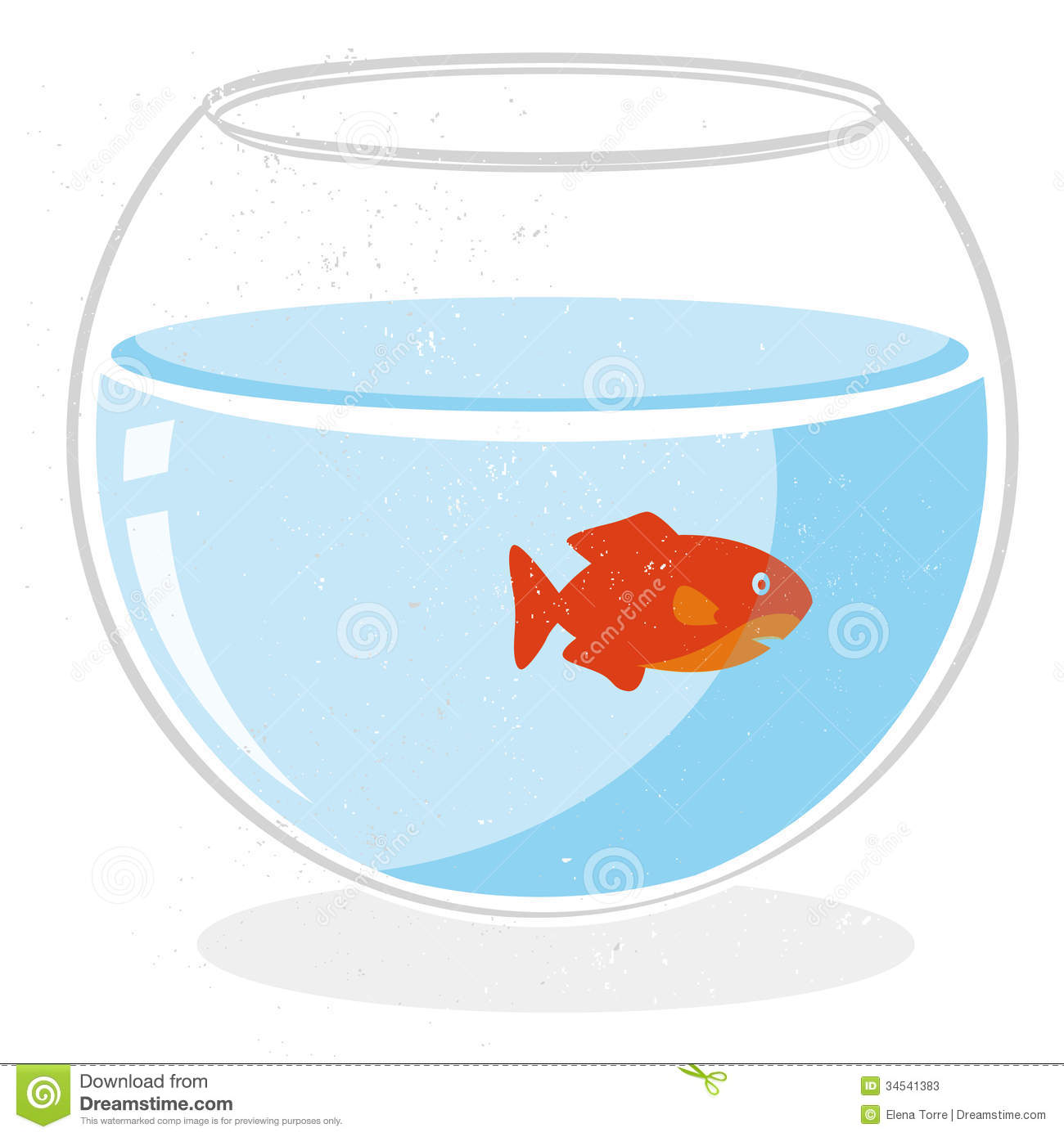 Fish Bowl Clip Art Fish In A Bowl Vector Stock Photos Image