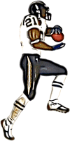 Free Football Clipart Graphics  Player Ball And Helmet Pictures