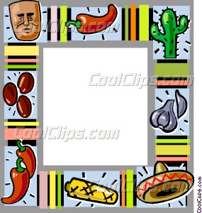 Mexican Clipart Border Mexican Themed
