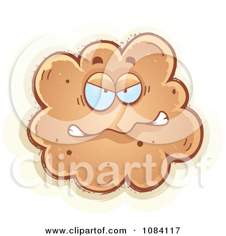 Old Lady Passing Gas   Royalty Free Vector Clipart By Djart  1199897