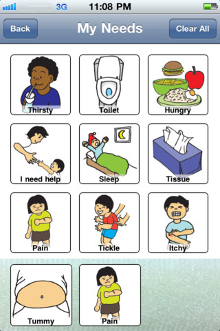 Picture Aac App  Helps Children Communicate By Using Pictures