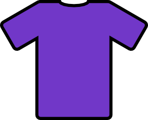 Purple T Shirt Clip Art At Clker Com   Vector Clip Art Online Royalty    