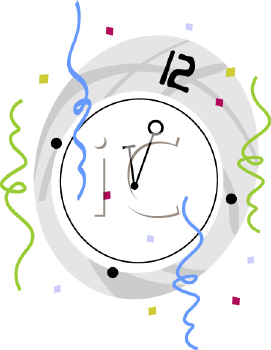 Royalty Free Clipart Of Clock