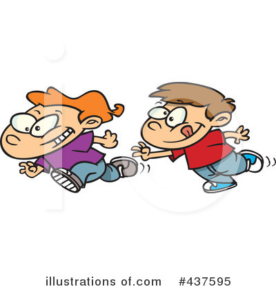 Royalty Free  Rf  Playing Clipart Illustration By Ron Leishman   Stock