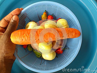 Stock Photo  Vegetablesdecoration And Culinary Art