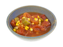Tomatoes Okra Corn Bowl Side Stock Photos   Images