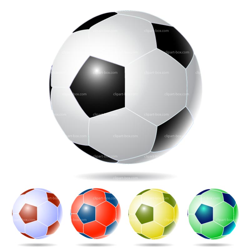 Clipart Soccer Balls   Royalty Free Vector Design
