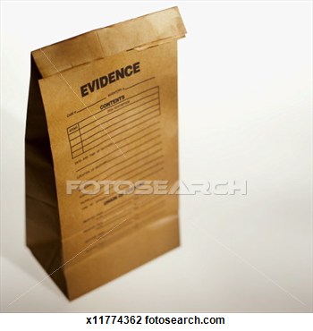 Stock Photo   Close Up Of Evidence Bag  Fotosearch   Search Stock