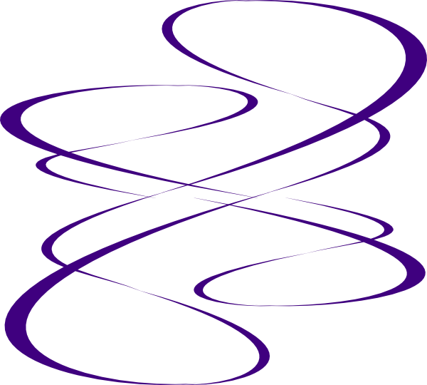 Swirls Purple Clip Art At Clker Com   Vector Clip Art Online Royalty    