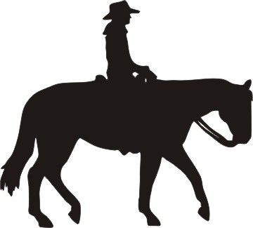 This Design Depicts A Western Pleasure Horse And Rider