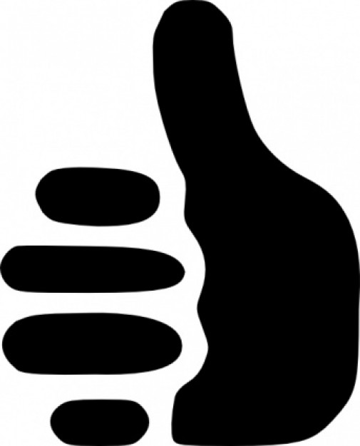 Thumbs Up Clipart Black And White Thumbs Up Clip Art 435513 Jpg