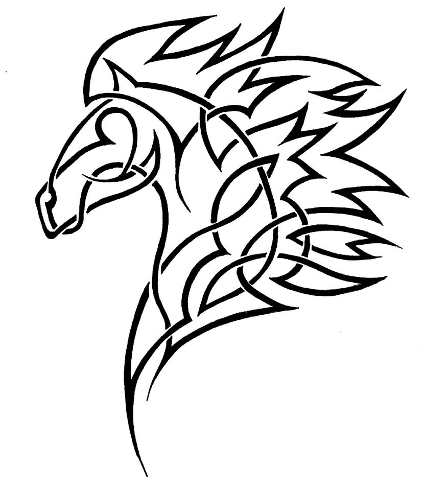 29 Horse Head Coloring Pages Free Cliparts That You Can Download To