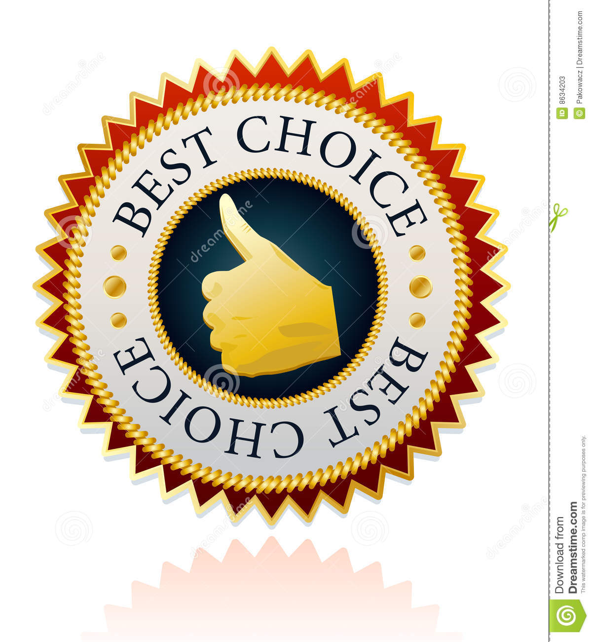 Best Choice Label Stock Photos   Image  8634203