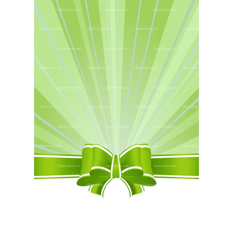 Clipart Green Bow Background   Royalty Free Vector Design