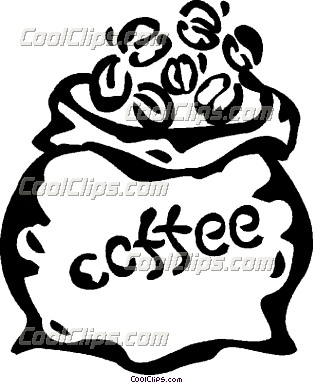 Coffee Bean Bag Clipart   Clipart Panda   Free Clipart Images