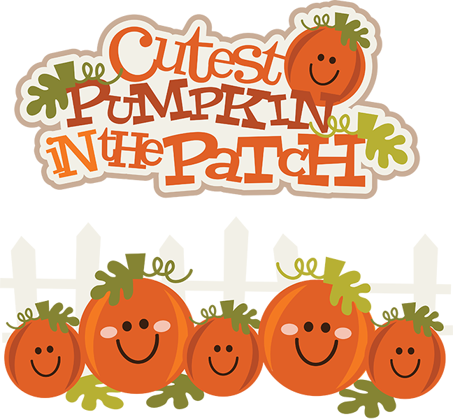 Cutest Pumpkin In The Patch Svg Pumpkin Clipart Cute Pumpkin Clipart