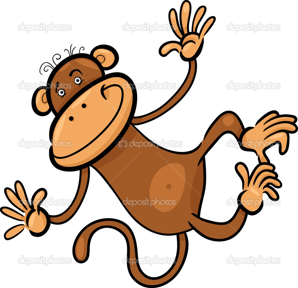 Funny Monkey Clipart   Cliparthut   Free Clipart