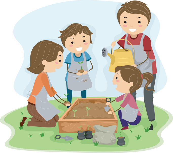 Kids Planting Seeds Clipart Plant A Seed Grow Mind Pictures