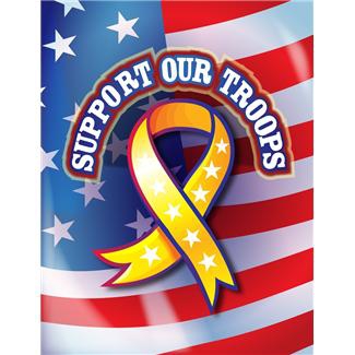 Our 3rd Annual Red Day Event Support Troops Clipart