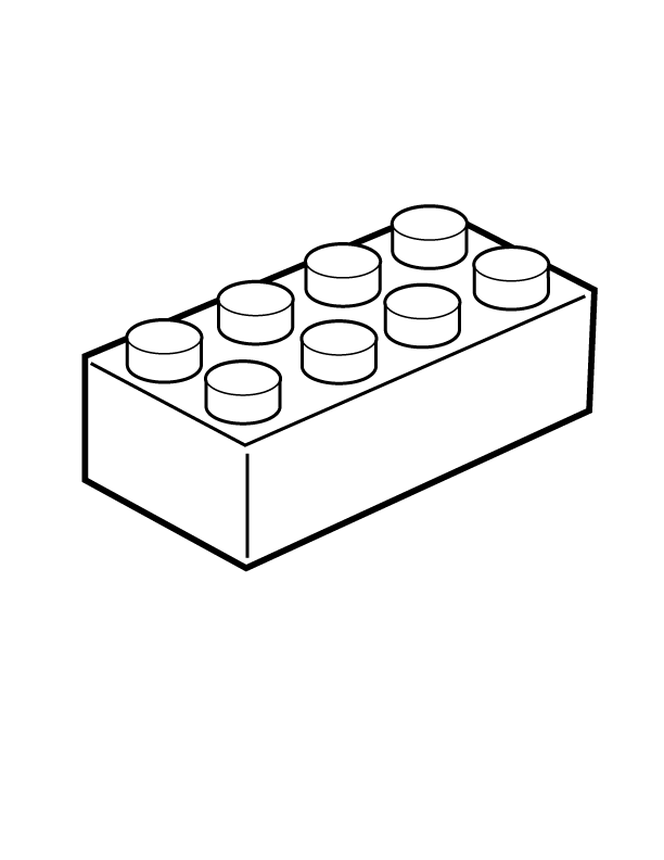 Quick Warm Up Lego Sketch Excercise   Brick Outline